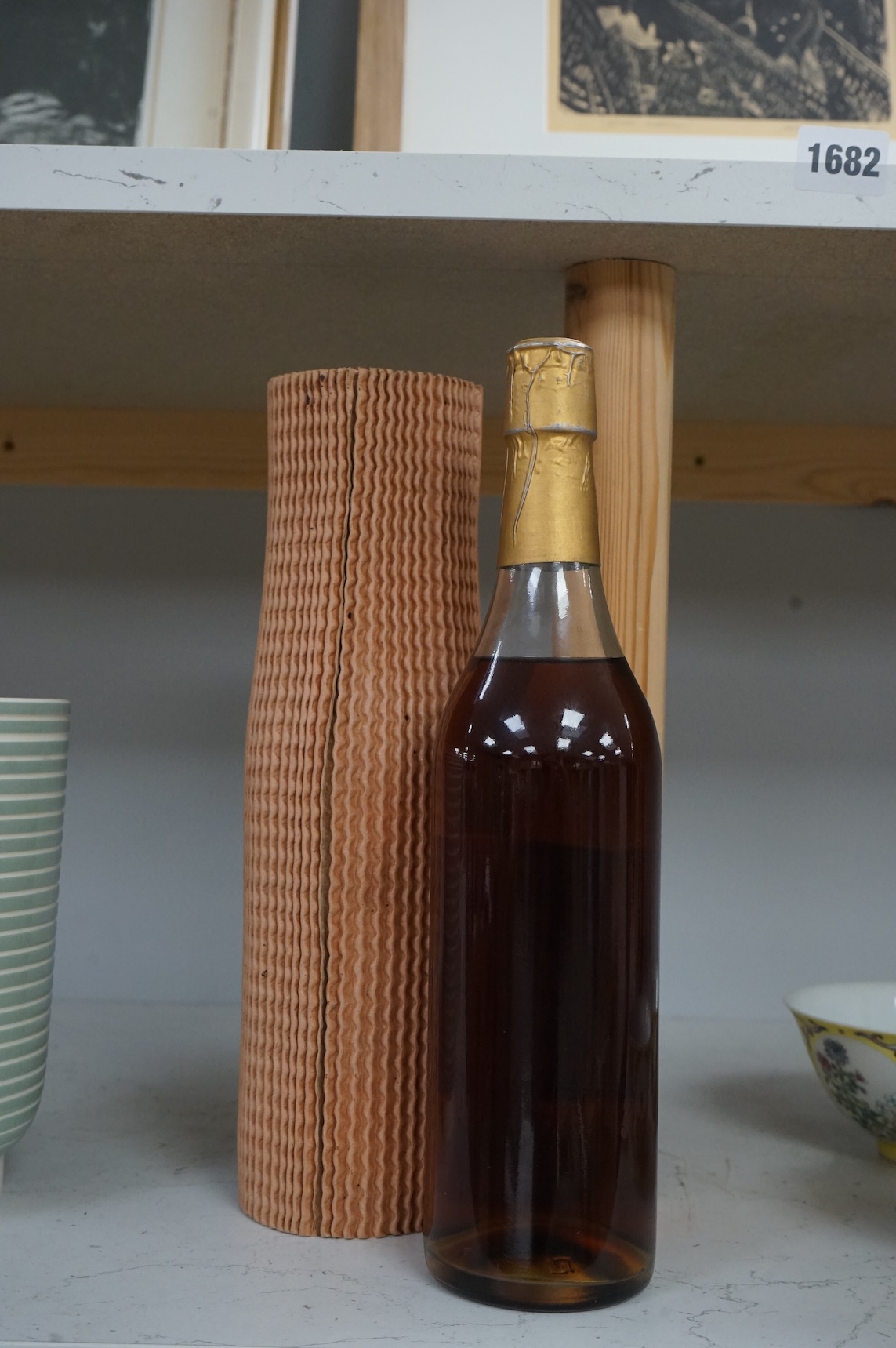 A bottle of Harvey's Petite Champagne Cognac, 1940, bottled 1975